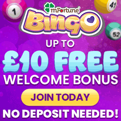 mFortune Bingo big bonus bingo